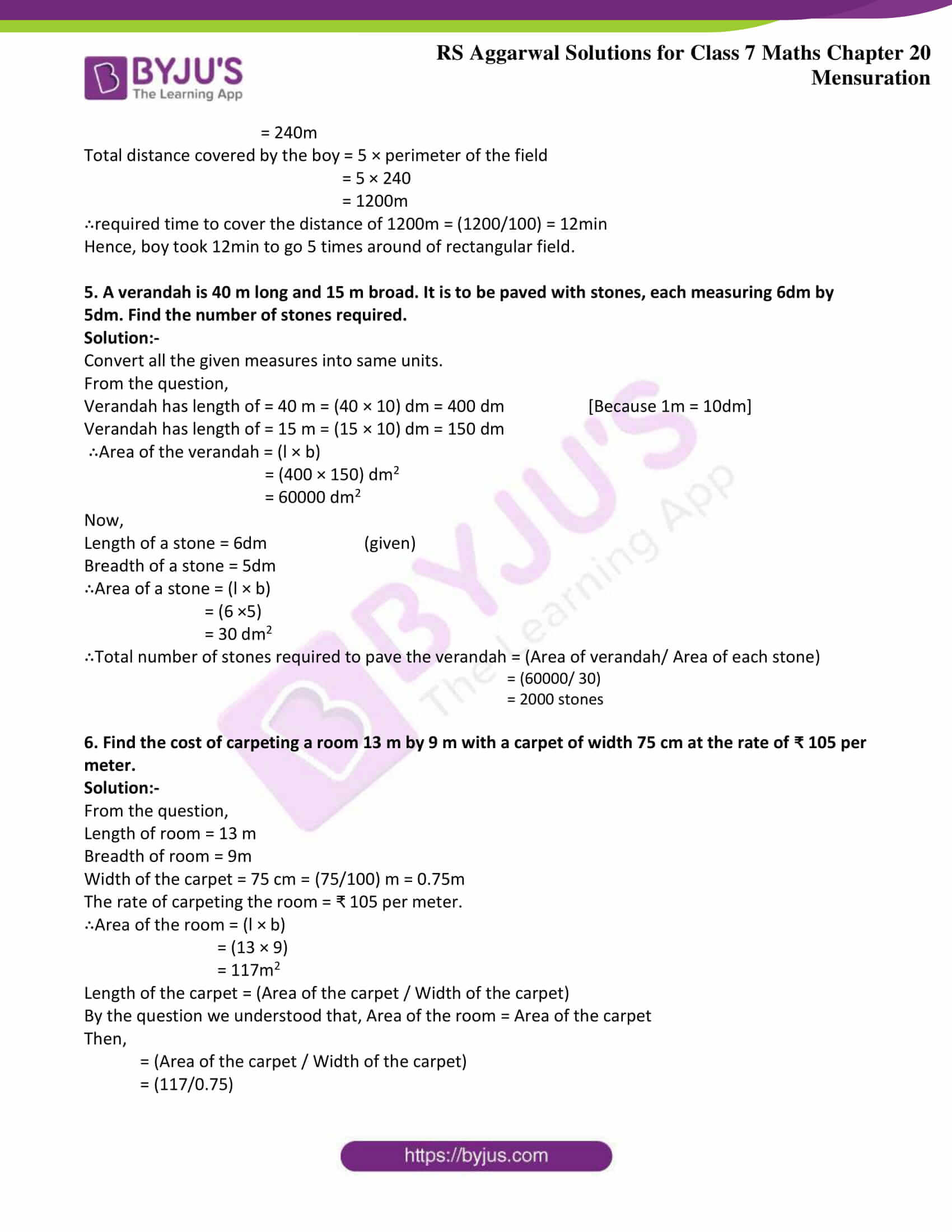 Rs Aggarwal Class 7 Ex 20c RS Aggarwal Solutions for Class 7 Maths Exercise 20A Chapter 20