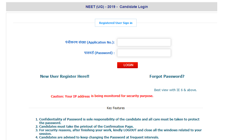 NEET Registration Complete Procedure To Register for NEET