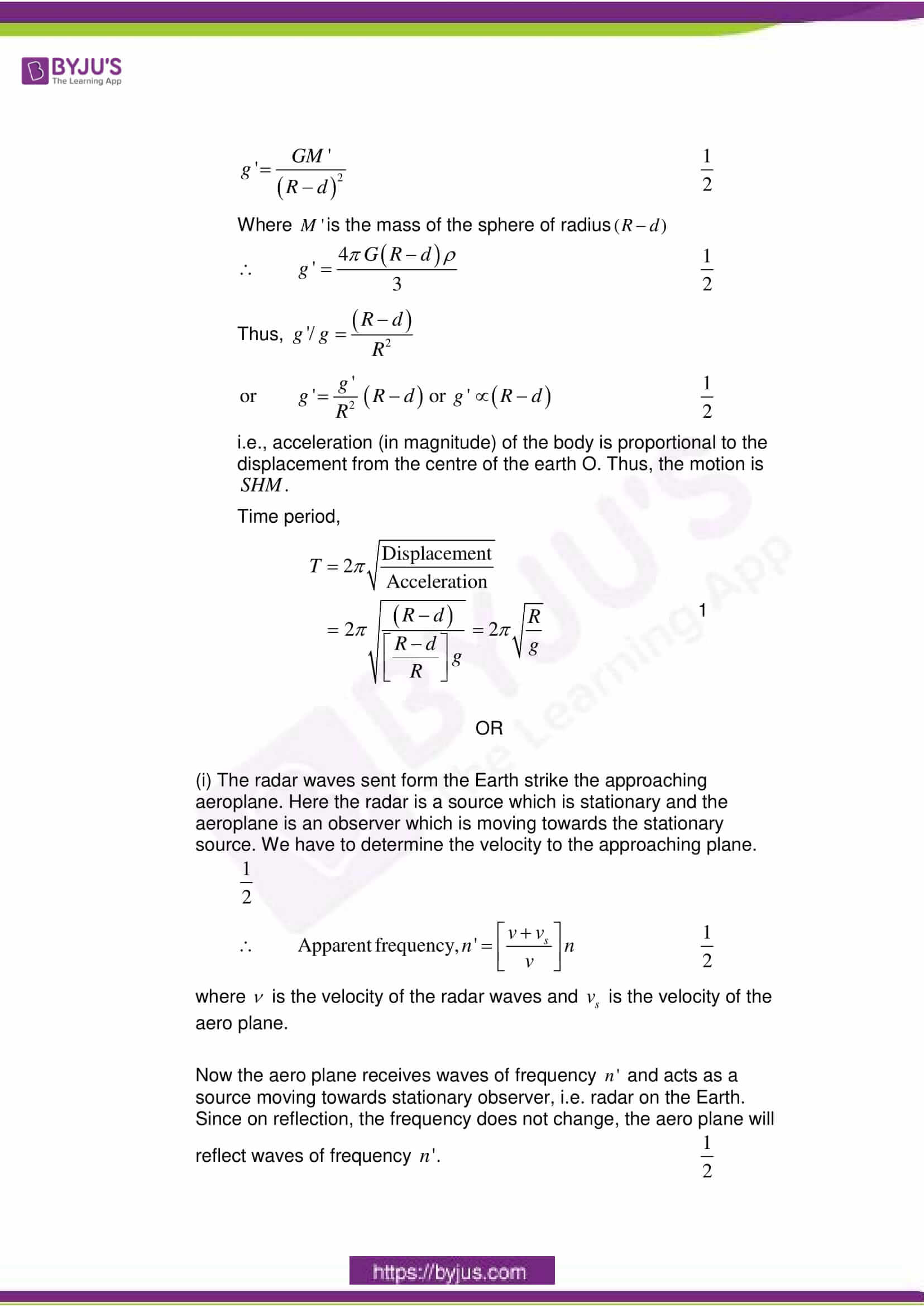 cbse class 11 phy sample paper set 1 solution