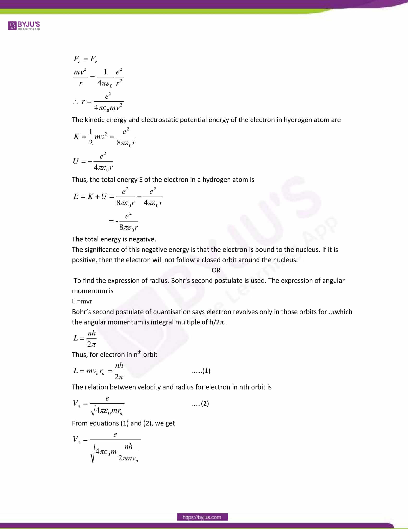 cbse class 12 physics sample paper solution set 2