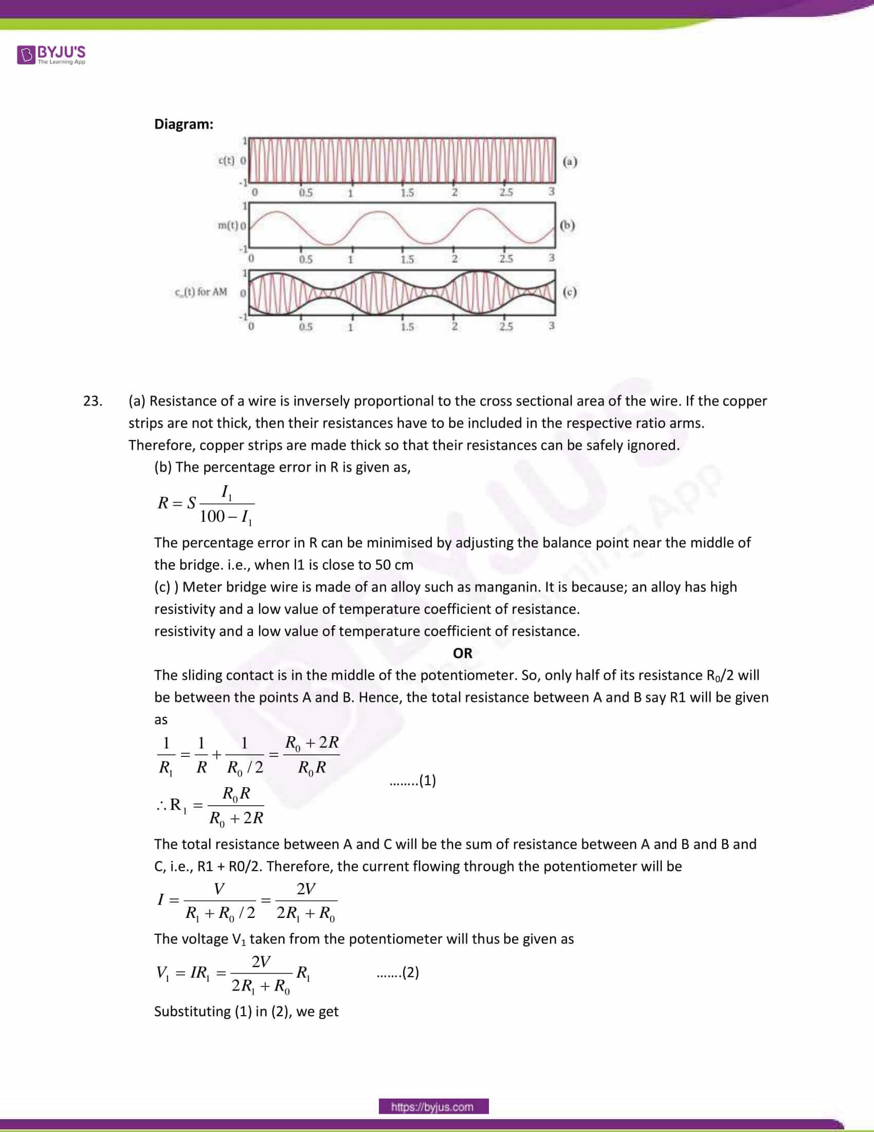 cbse class 12 physics sample paper solution set 2