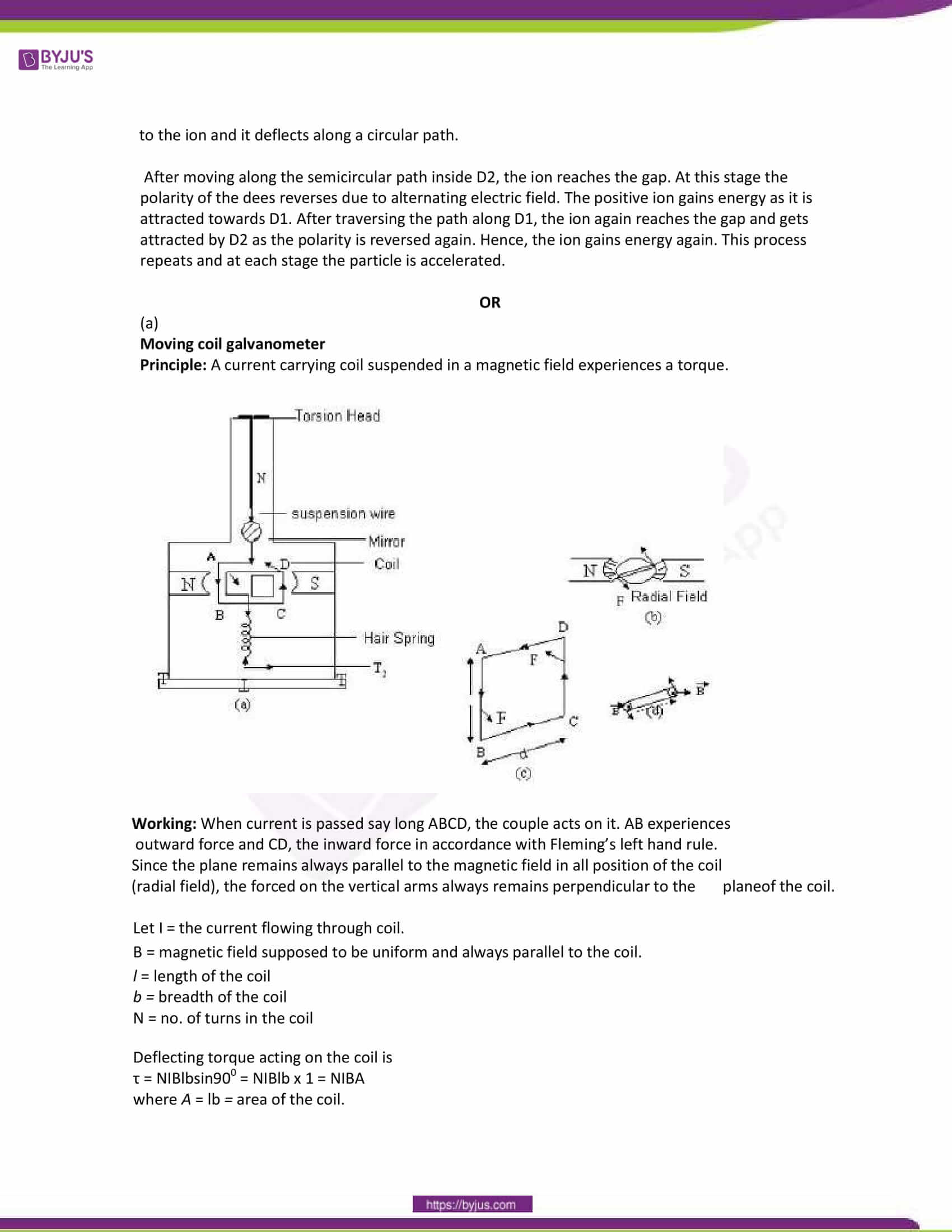 cbse class 12 physics sample paper solution set 2