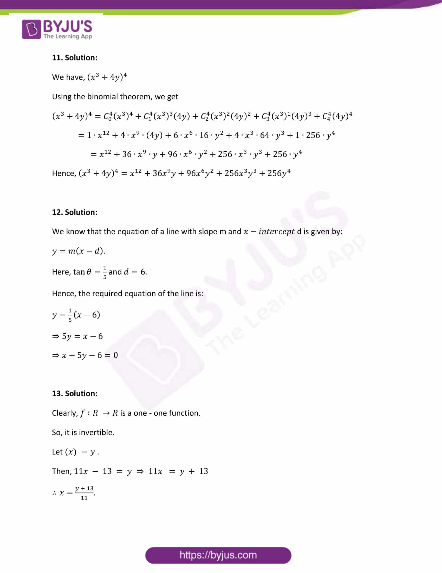 cbse sample paper class 11 maths set 1 solution