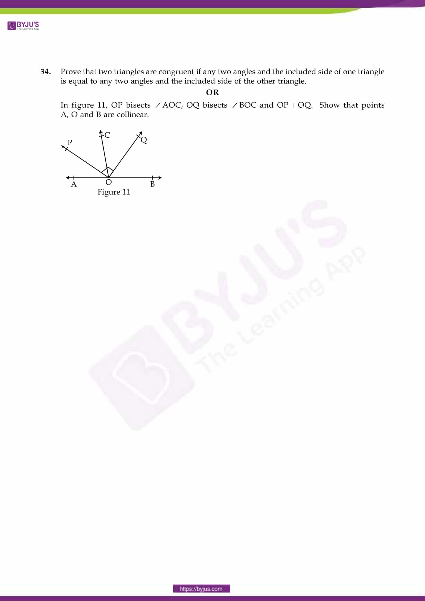 cbse sample paper class 9 maths set 9