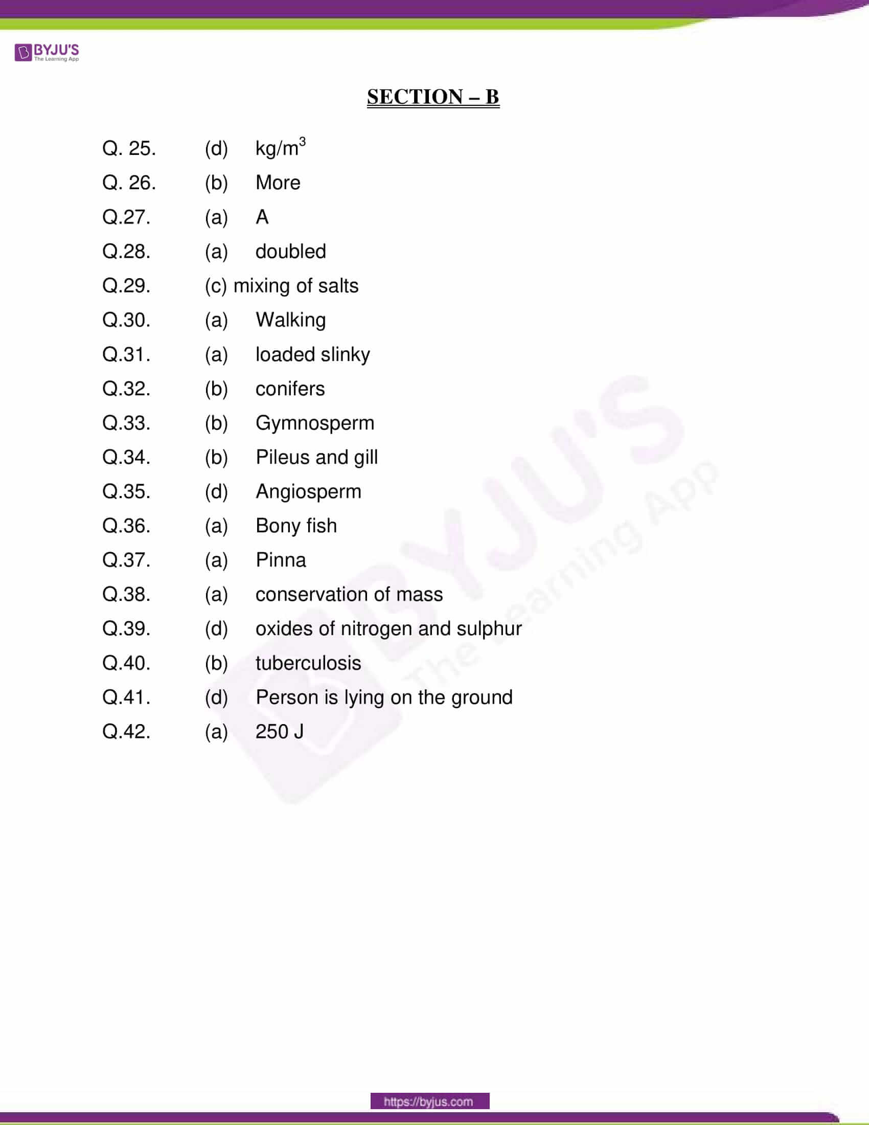 cbse sample paper class 9 science set 4 solution