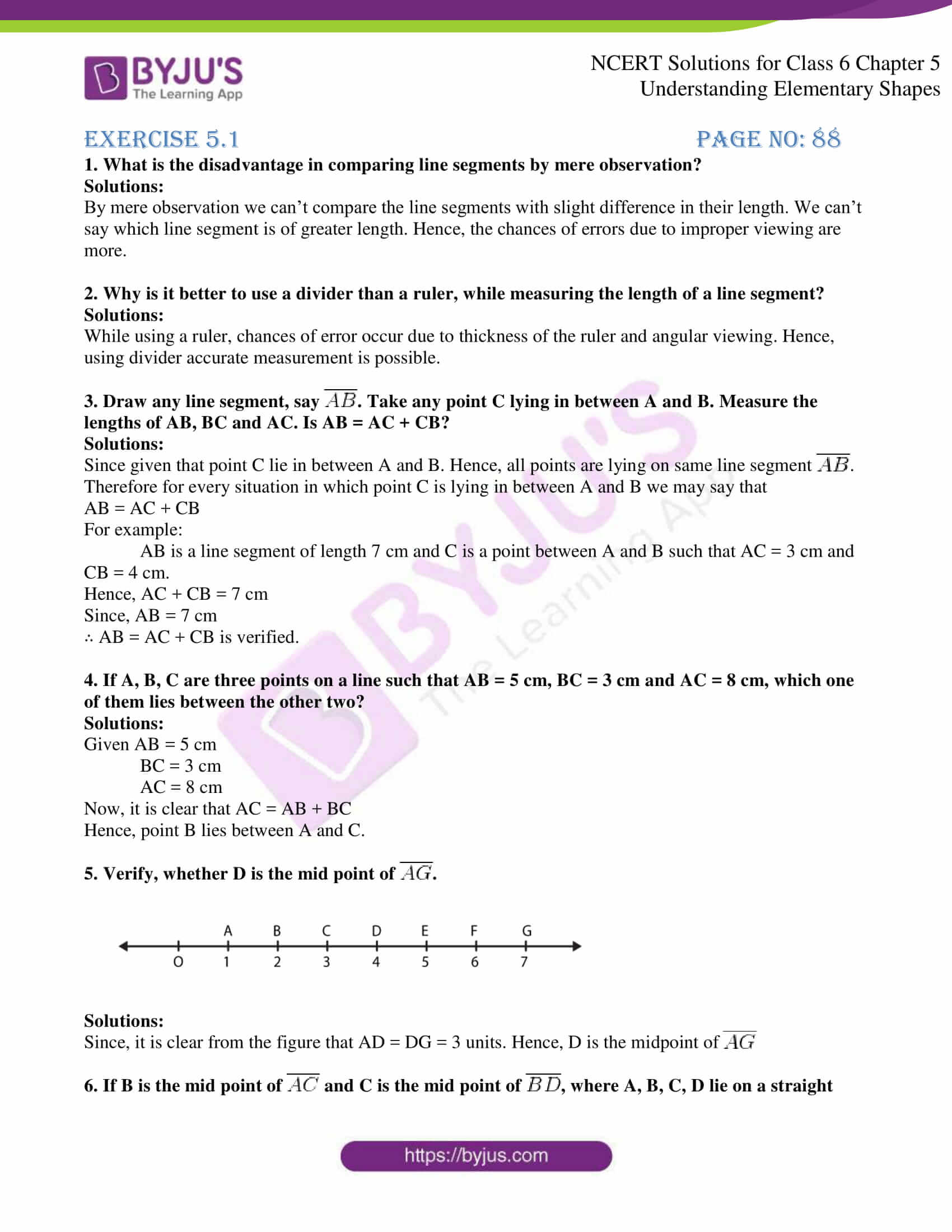 ncert solutions class 6 maths chapter 5 ex 5.1 ncert solutions class 6 maths chapter 5 ex 5.1