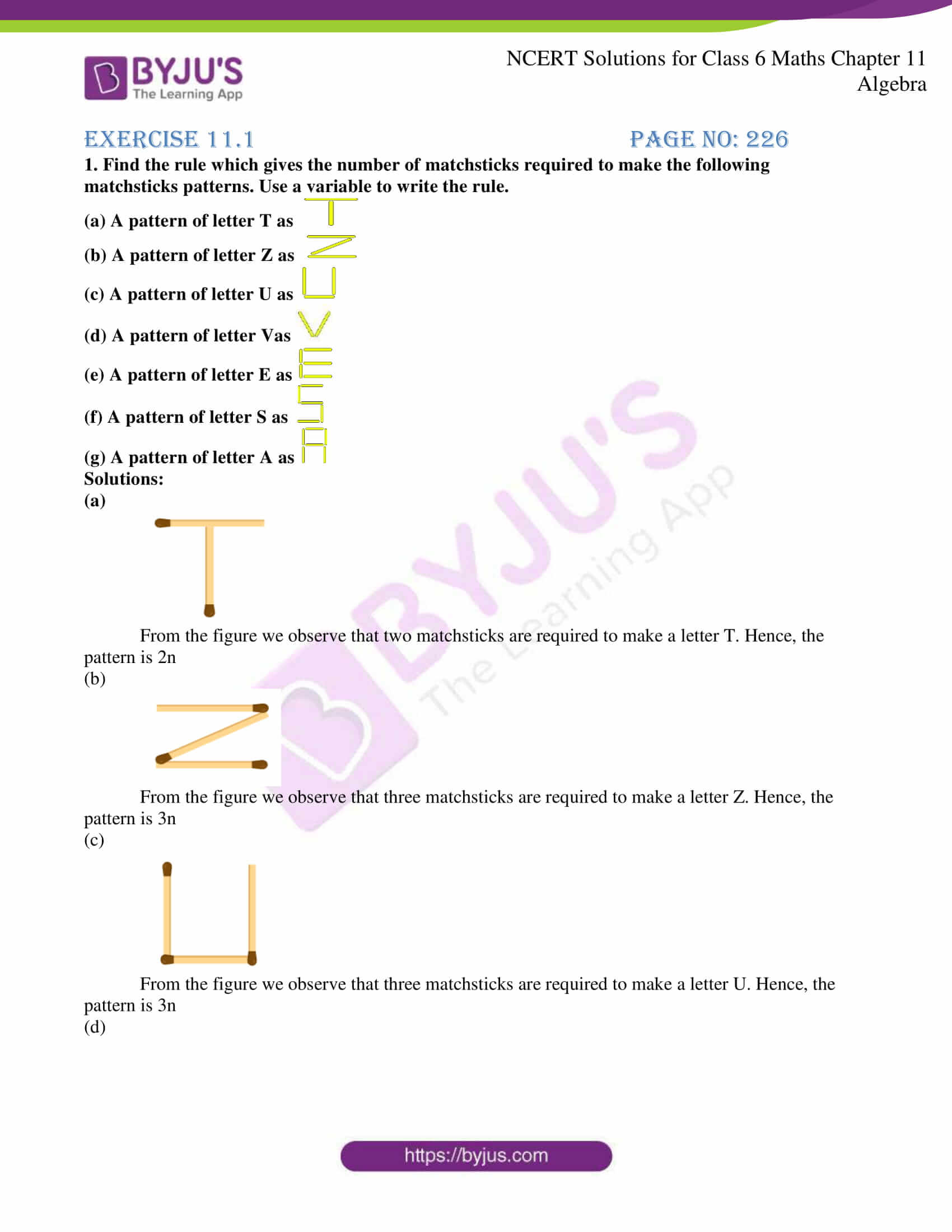 ncert solutions for class 6 maths chapter 11 ex 1 ncert solutions for class 6 maths chapter 11 ex 1