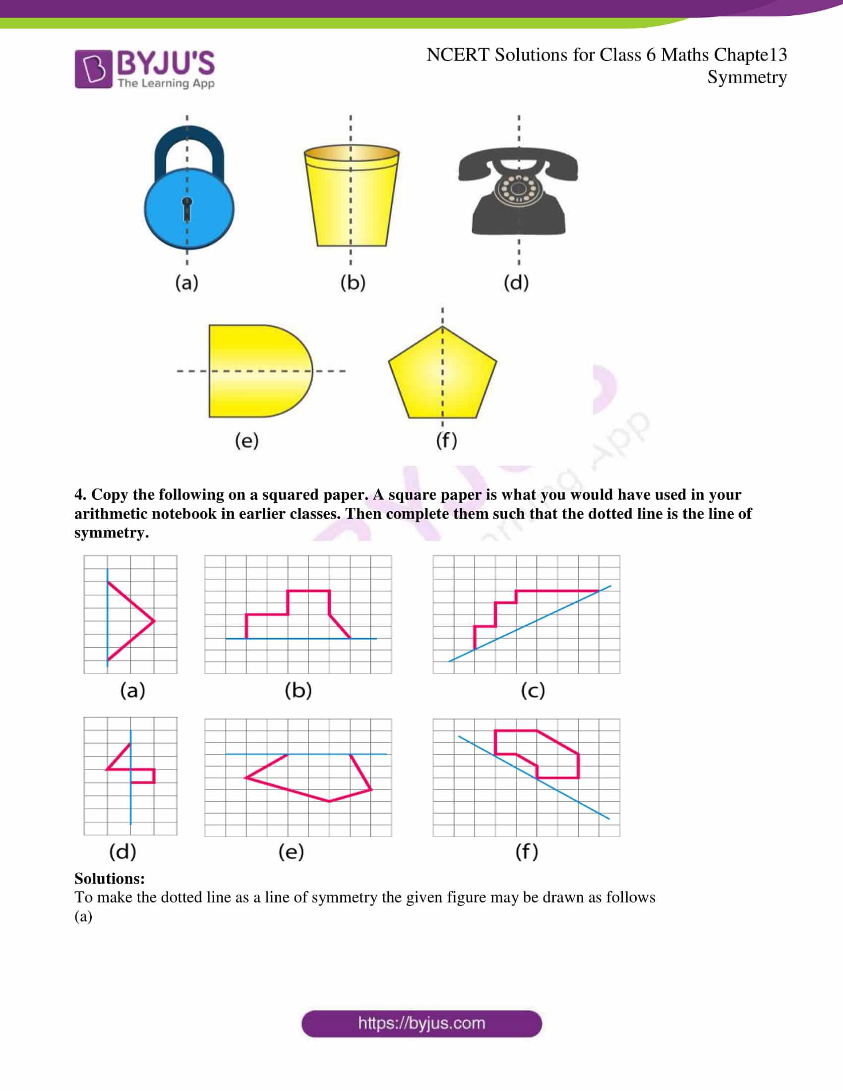 ncert solutions for class 6 maths chapter 13 ex 1 ncert solutions for class 6 maths chapter 13 ex 1