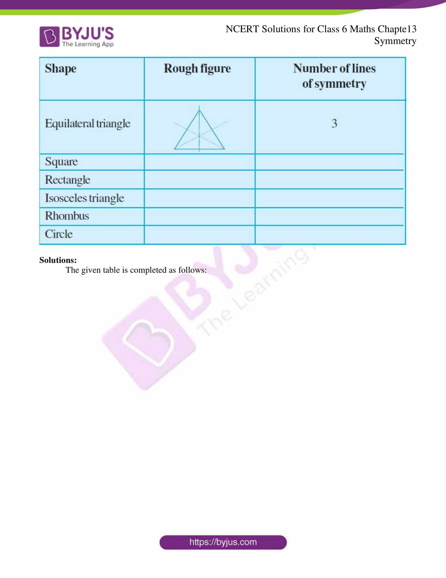 ncert solutions for class 6 maths chapter 13 ex 2 ncert solutions for class 6 maths chapter 13 ex 2