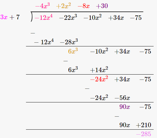 RD Sharma Solutions for Class 8 Maths Chapter 8 – Division of Algebraic Expressions image- 20