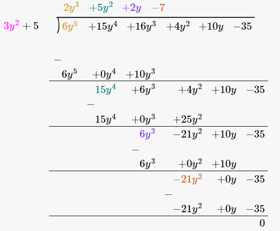 RD Sharma Solutions for Class 8 Maths Chapter 8 – Division of Algebraic Expressions image- 28