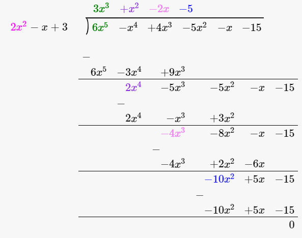 RD Sharma Solutions for Class 8 Maths Chapter 8 – Division of Algebraic Expressions image- 30