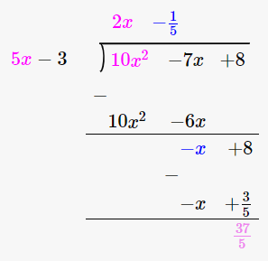 RD Sharma Solutions for Class 8 Maths Chapter 8 – Division of Algebraic Expressions image- 33