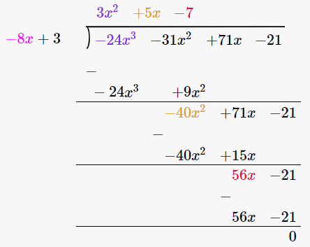 RD Sharma Solutions for Class 8 Maths Chapter 8 – Division of Algebraic Expressions image- 5