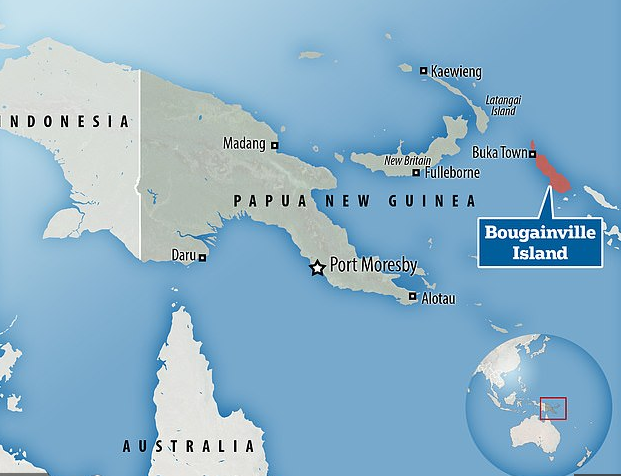 Bougainville Island Map