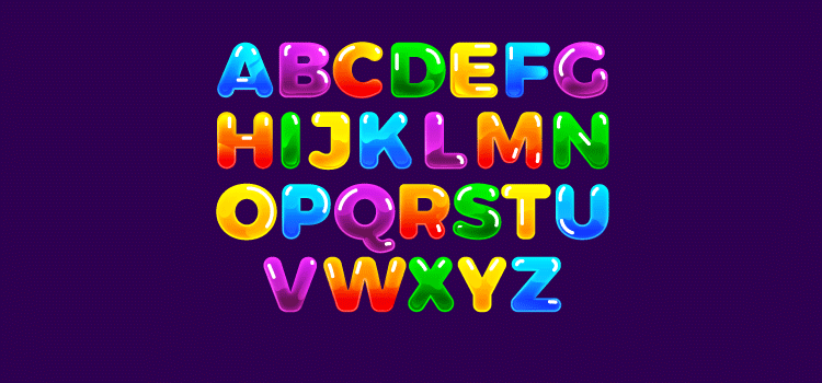 English alphabets image