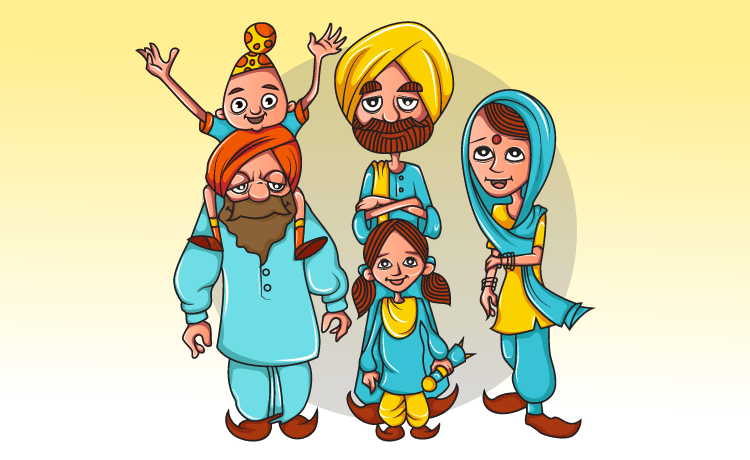 Image of Sikh people - GK Questions for Class 2