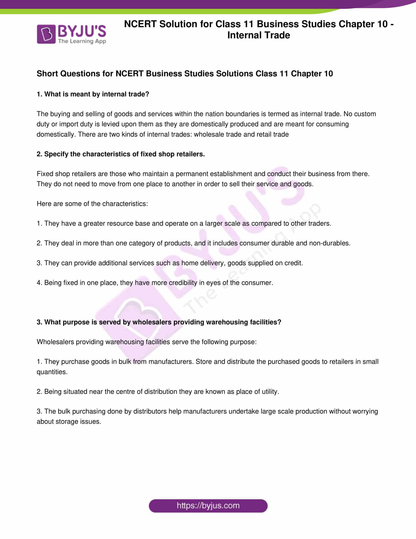 Case study of business studies class 11 cbse chapter 1 07 image