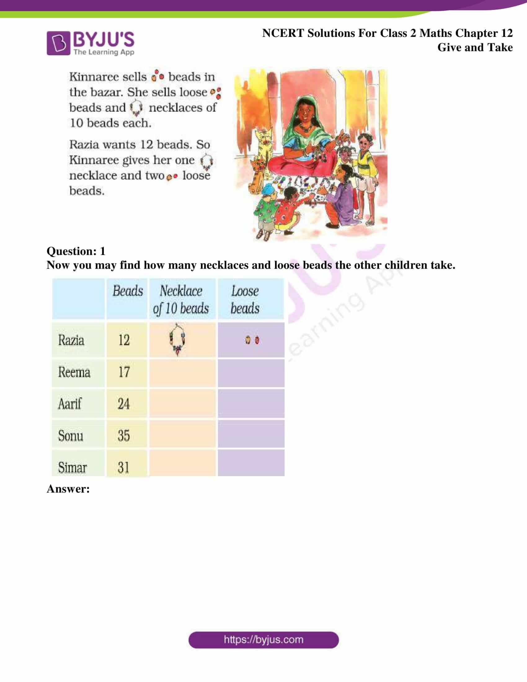 ncert solution class 2 maths chapter 12 ncert solution class 2 maths chapter 12