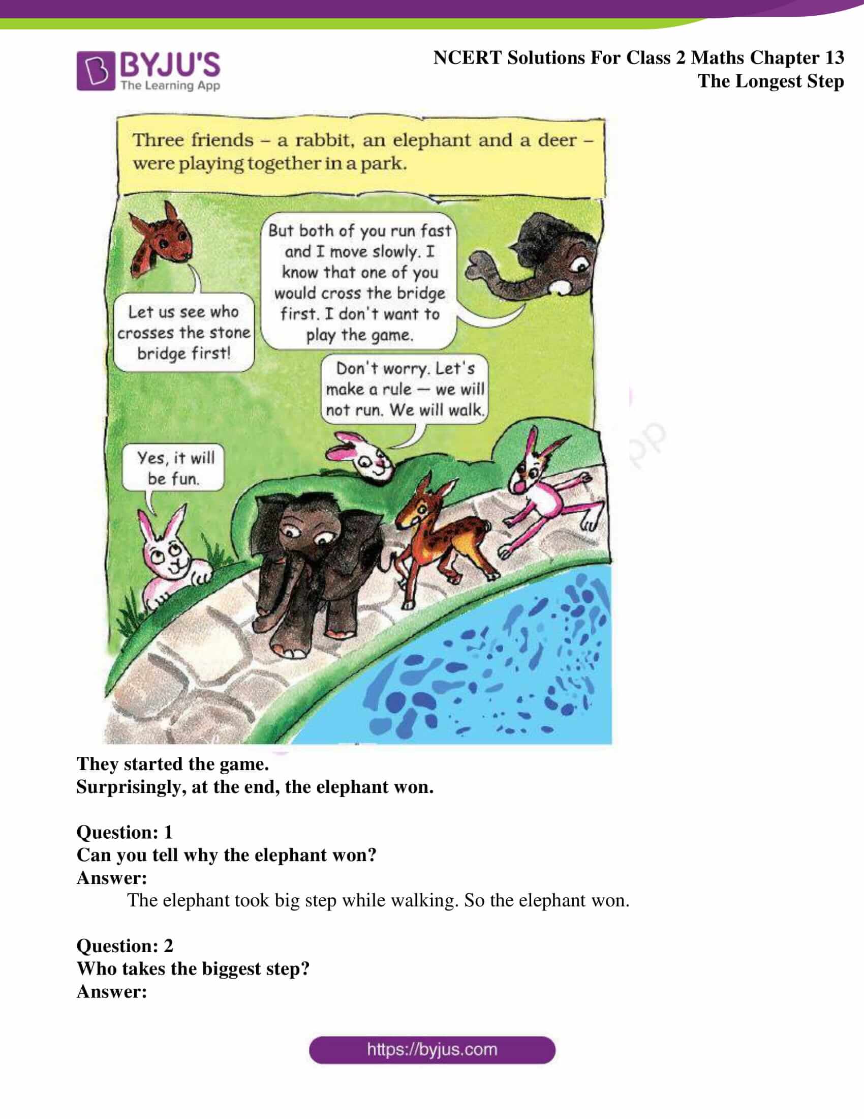 ncert solution class 2 maths chapter 13 ncert solution class 2 maths chapter 13