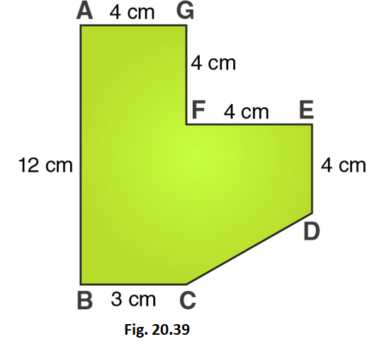 RD Sharma Solutions for Class 8 Maths Chapter 20 – Mensuration – I (Area of a Trapezium and a Polygon) image - 16