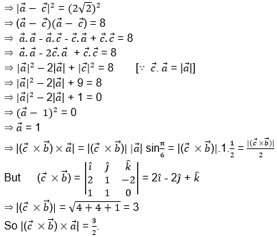 vector cross product problems