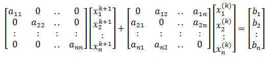 Jacobian Method Formula 2