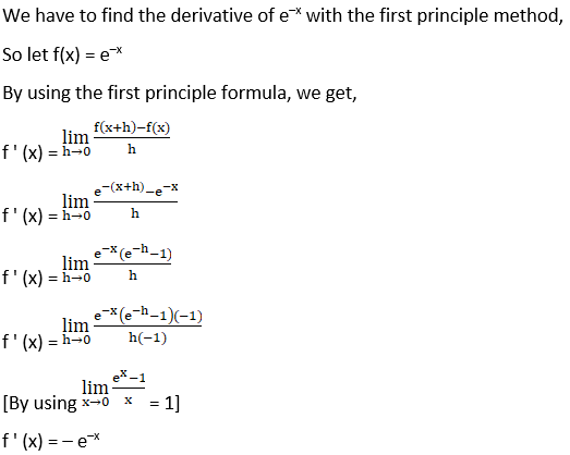 RD Sharma Solutions for Class 12 Maths Chapter 11 Diffrentiation Image 1