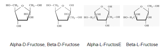 high fructose corn syrup structural formula