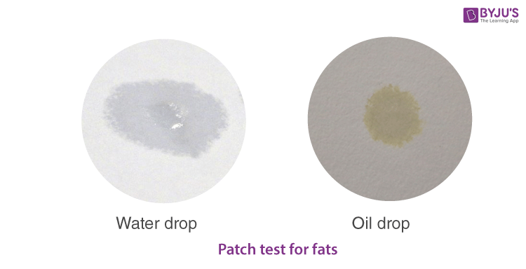 Test for Fats