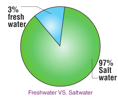 Compare Salt Water Vs Fresh On Earth Venn Diagram Fill The V