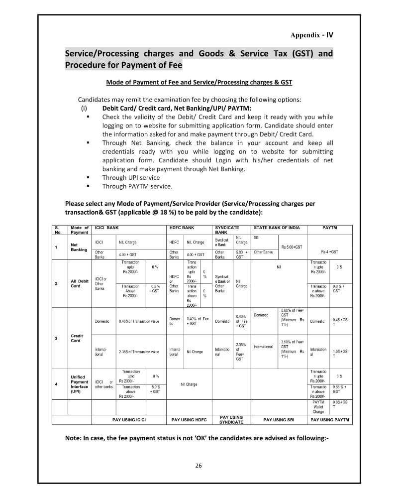 JEE Main 2020 Complete Details 25