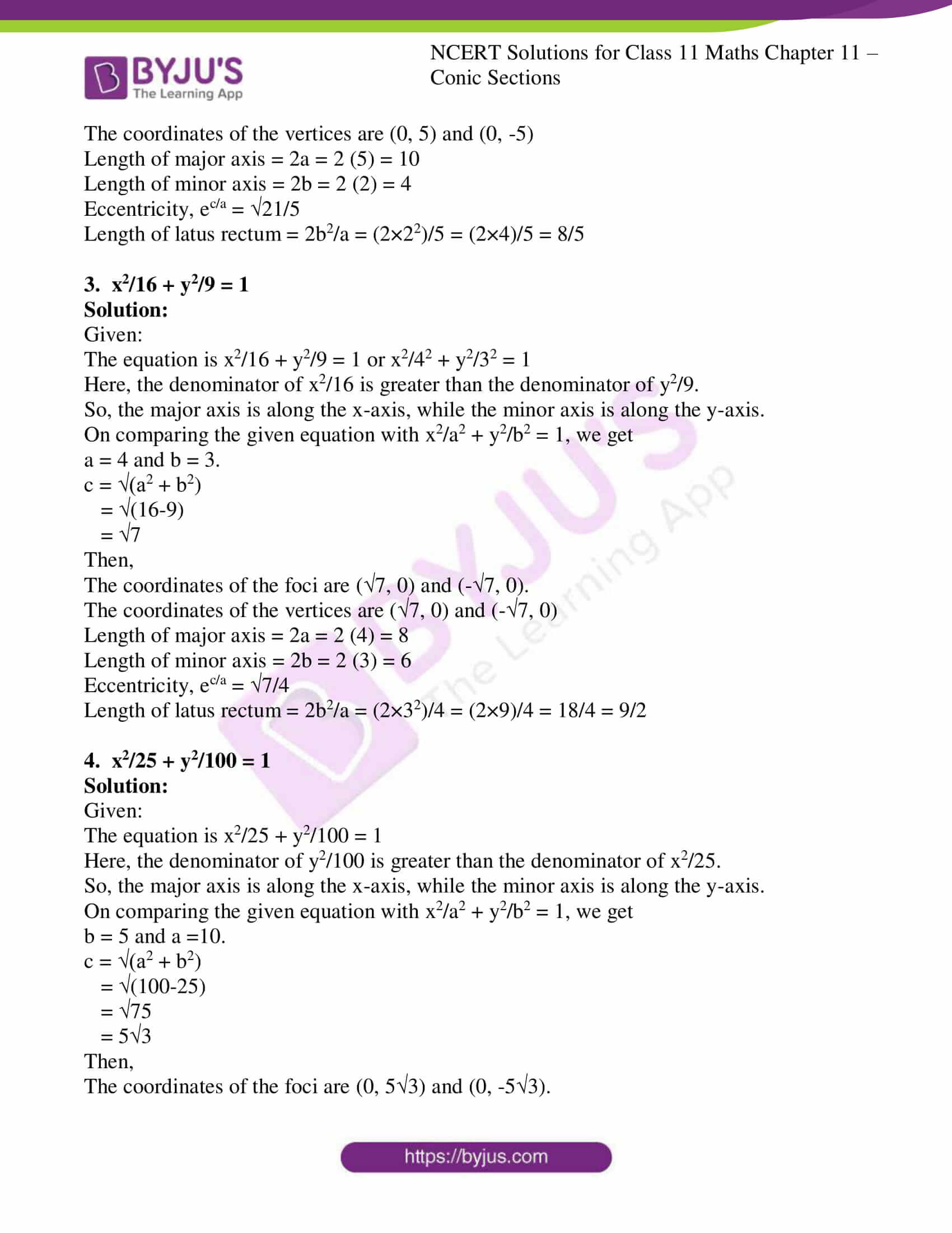 ncert solution class 11 chapter 11 conic sections ex 3 02