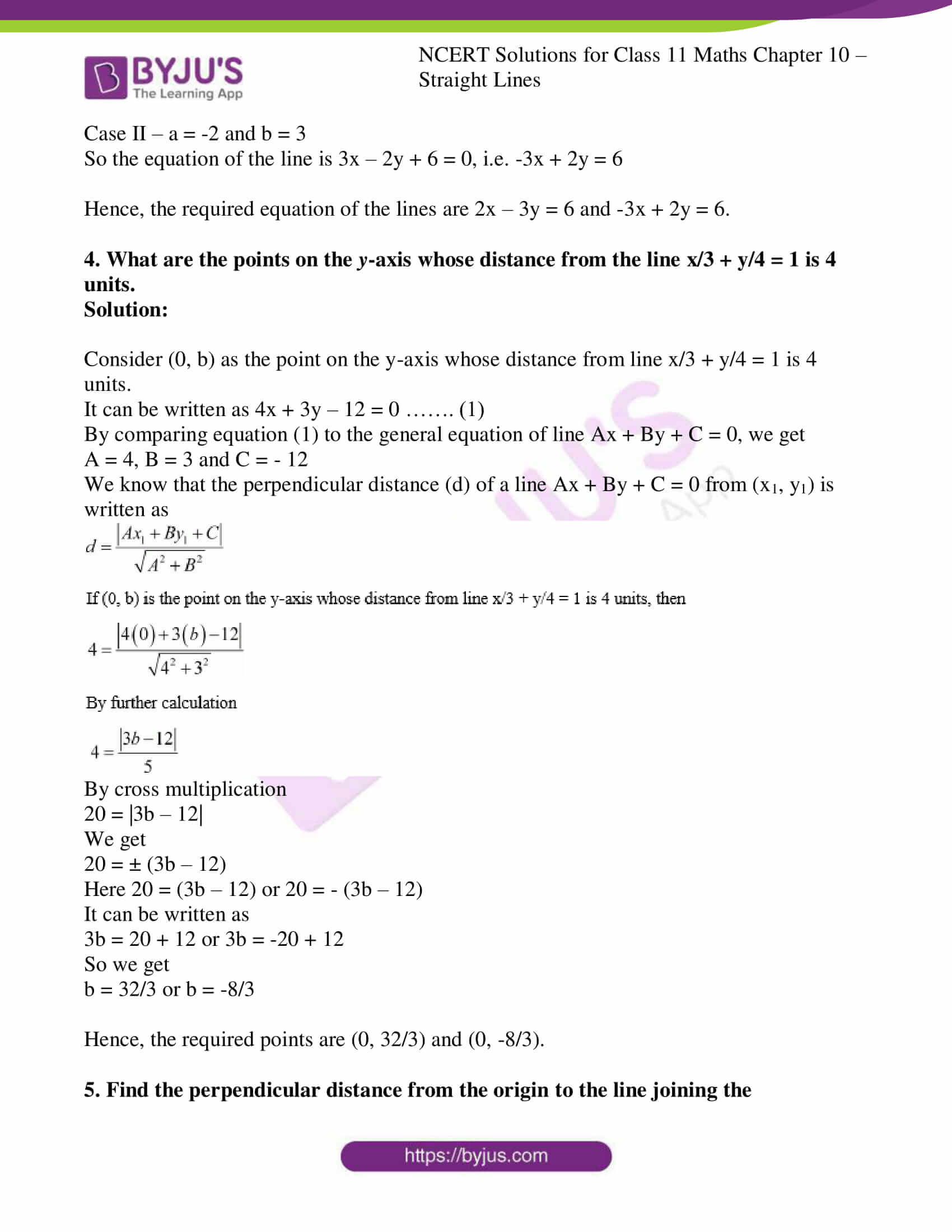 Ncert solutions for class 11 maths miscellaneous exercise chapter 10