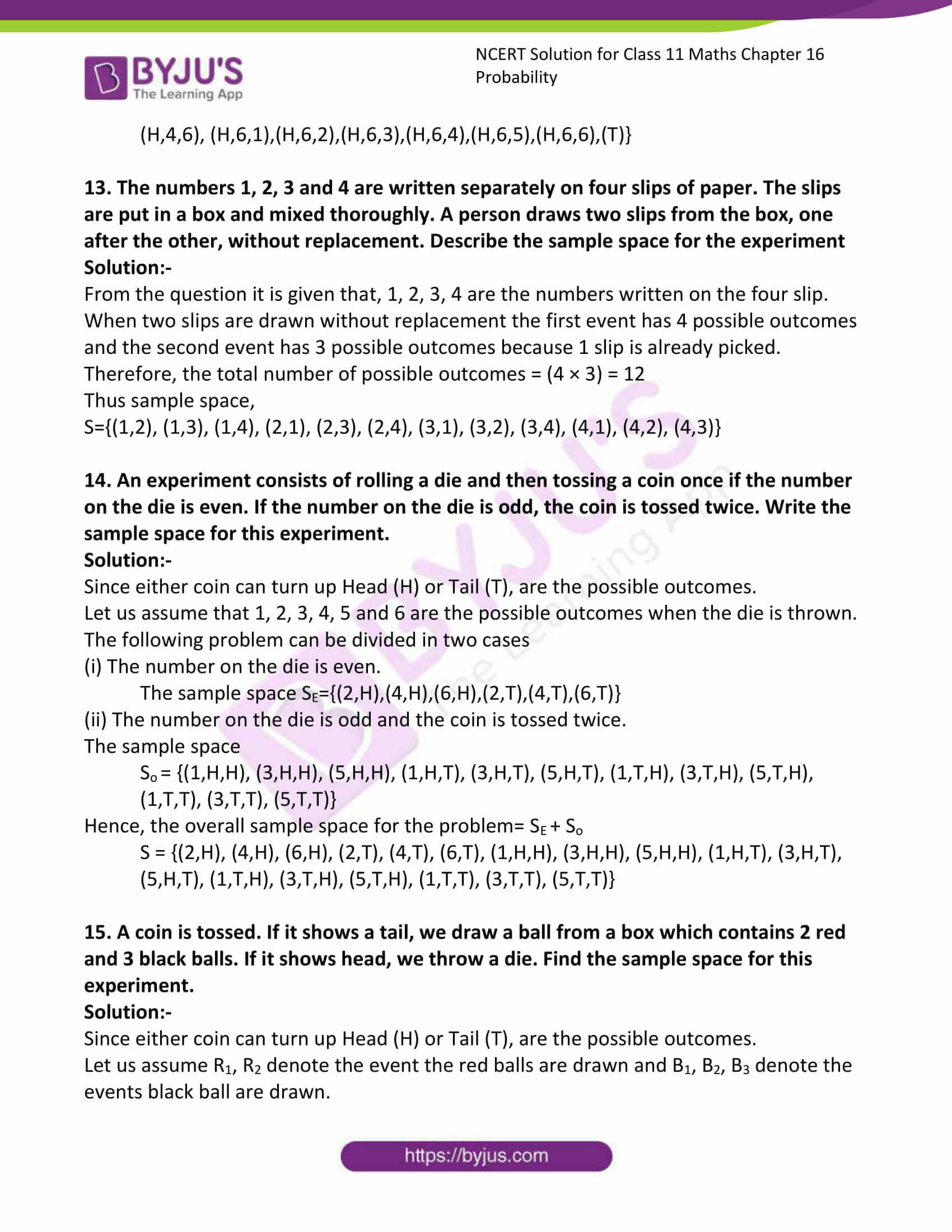 ncert sol class 11 maths ch 16 ex 1 5 ncert sol class 11 maths ch 16 ex 1 5