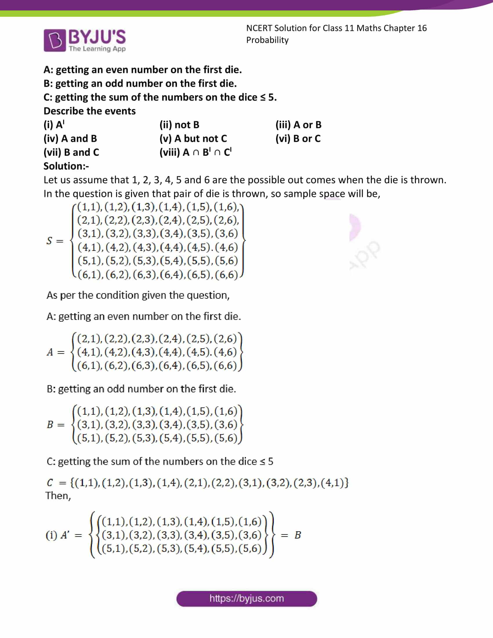 ncert sol class 11 maths ch 16 ex 2 08 ncert sol class 11 maths ch 16 ex 2 08
