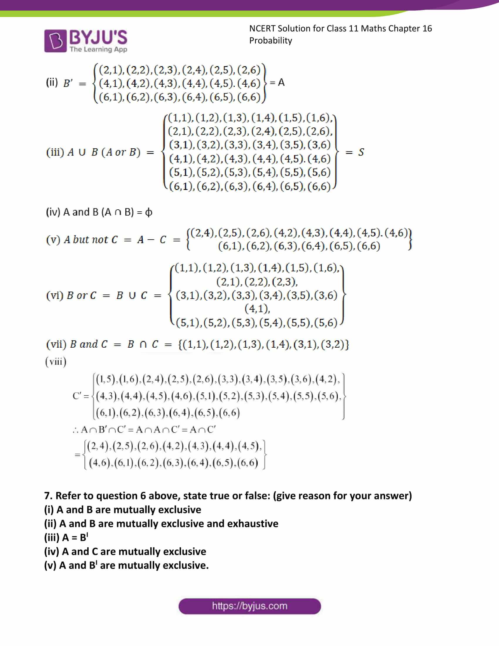 ncert sol class 11 maths ch 16 ex 2 09 ncert sol class 11 maths ch 16 ex 2 09