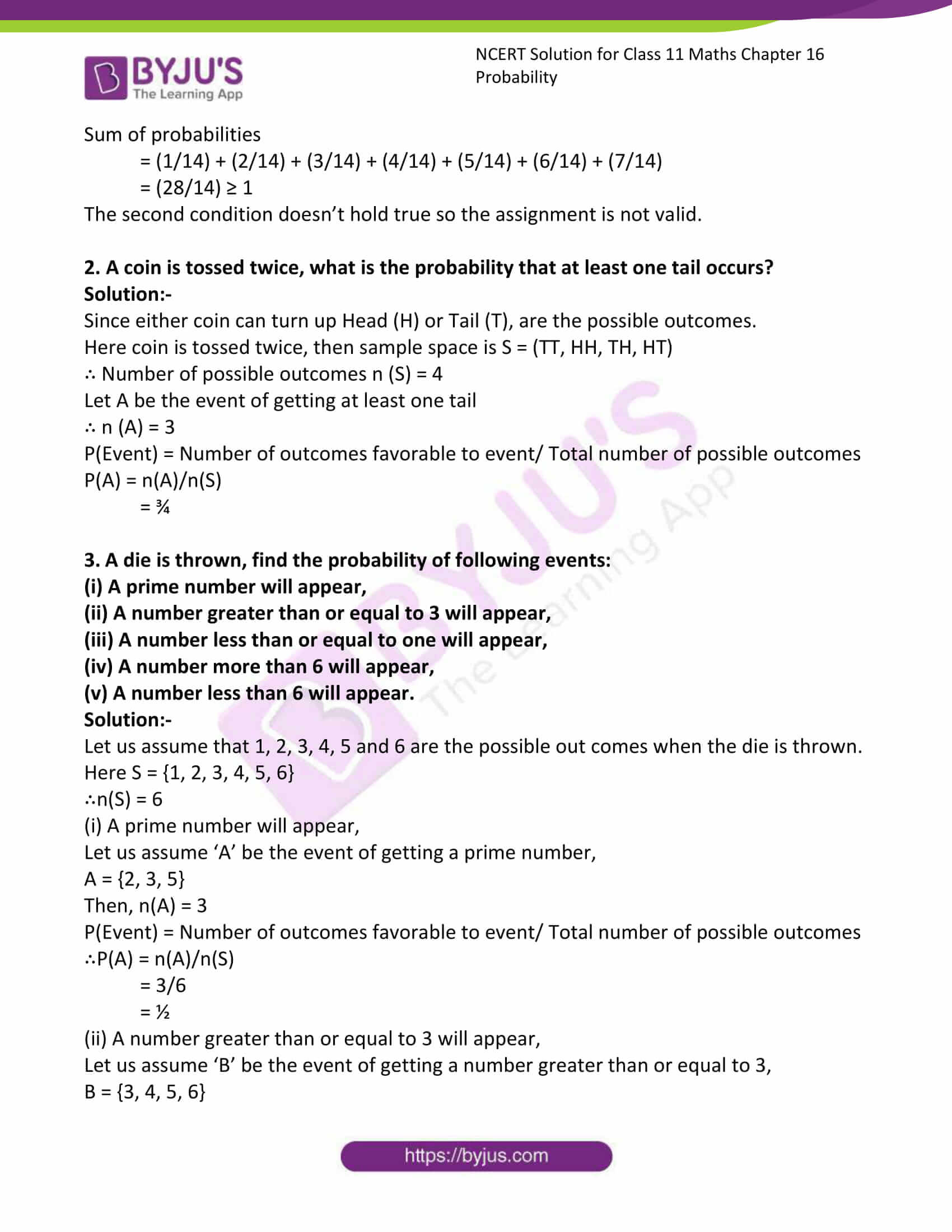 ncert sol class 11 maths ch 16 ex 3 02 ncert sol class 11 maths ch 16 ex 3 02