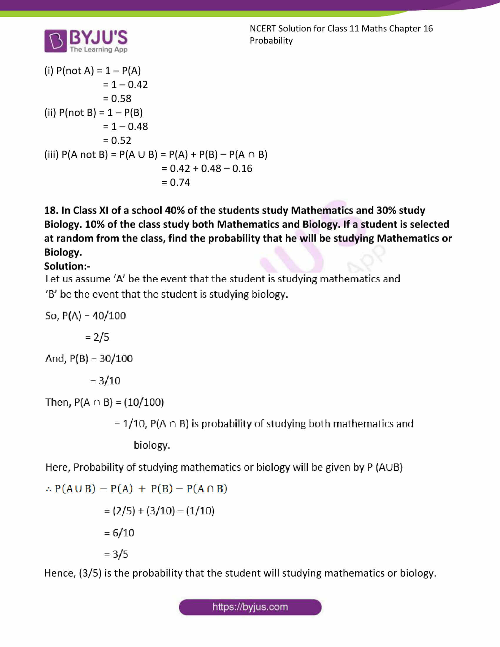 ncert sol class 11 maths ch 16 ex 3 12 ncert sol class 11 maths ch 16 ex 3 12