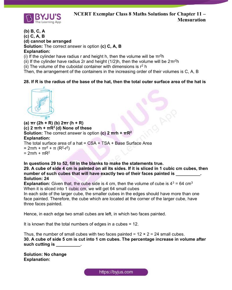 NCERT Exemplar Class 8 Maths Solutions Chapter 11 8