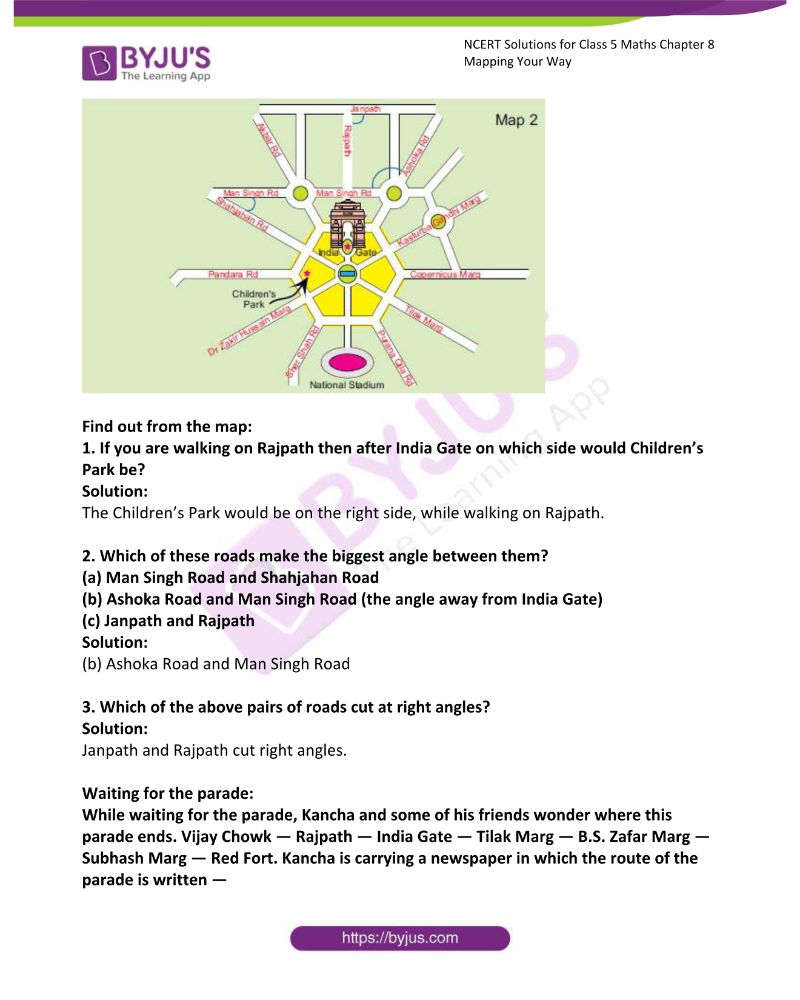 cbse-class-5-mapping-your-way-worksheet-class1to12