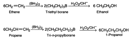 Hydroboration of Alkenes Hydroboration of Alkenes