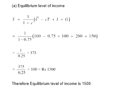 NCERT Macroeconomics Solutions Class 12 Chapter 5-2