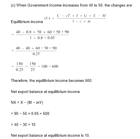 NCERT Macroeconomics Solutions Class 12 Chapter 6-12