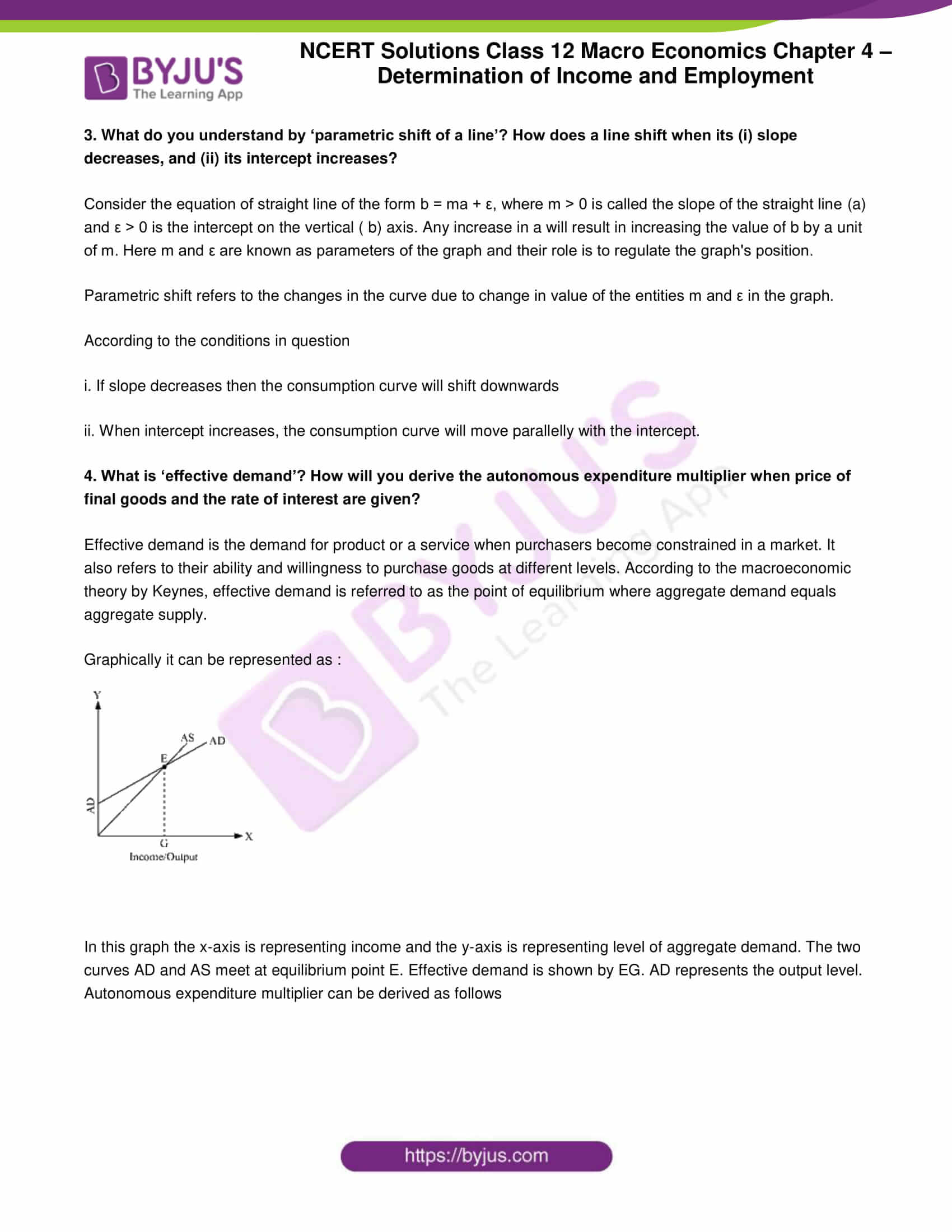 ncert sol class 12 macro economics chapter 4 2