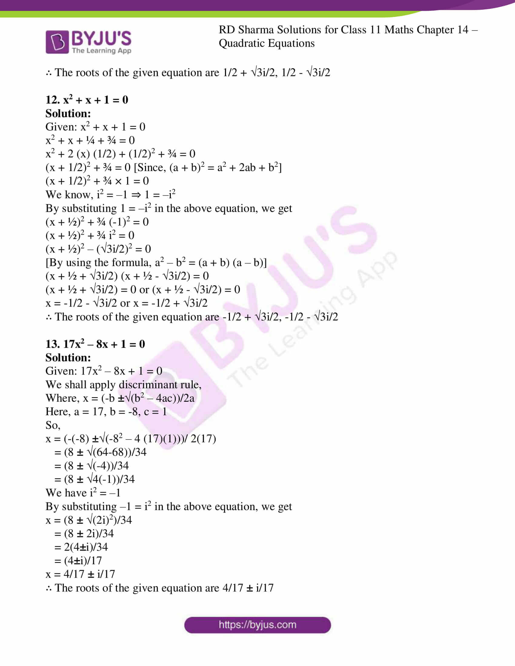 rd sharma class 11 maths ch 14 ex 1 6