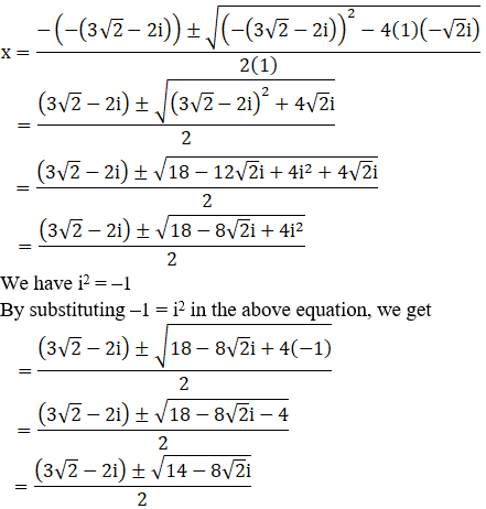 RD Sharma Solutions for Class 11 Maths Chapter 14 – Quadratic Equations image - 14