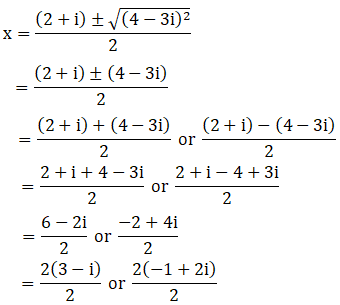 RD Sharma Solutions for Class 11 Maths Chapter 14 – Quadratic Equations image - 8