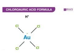 Chloroauric Acid Structural Formula