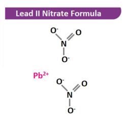 Lead II Nitrate Structural Formula